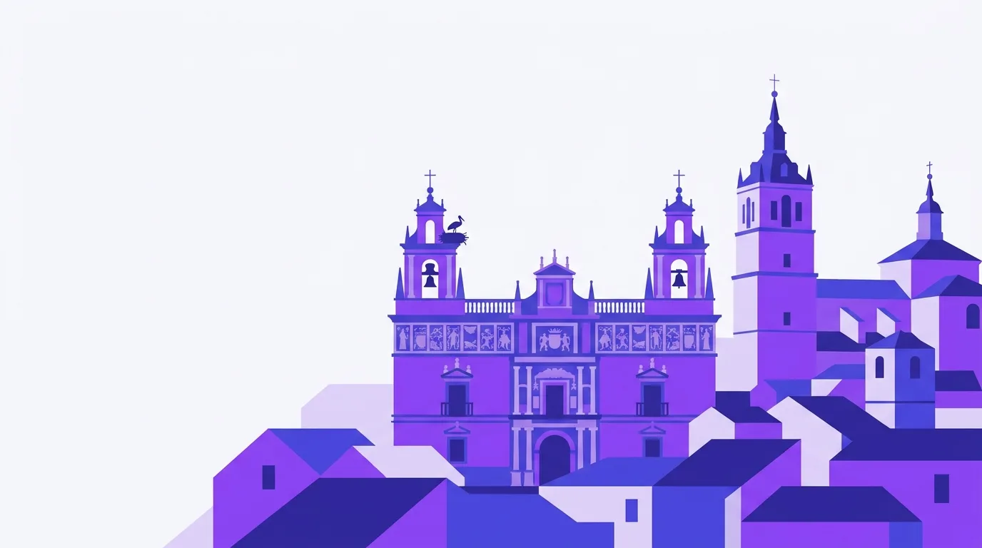 Ilustración del casco histórico de Alcalá de Henares (UAH)